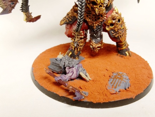 Warhammer Age of Sigmar Blades of Khorne Skarbrand (Pro-Painted, magnet wings)