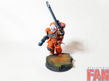 Warhammer 40k Space Marine Blood Angels Assault Intercessors x5 (Pro-Painted)