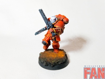 Warhammer 40k Space Marine Blood Angels Assault Intercessors x5 (Pro-Painted)