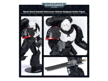 McFarlane Toys: Raven Guard Assault Intercessor Veteran Sergeant (предзаказ)