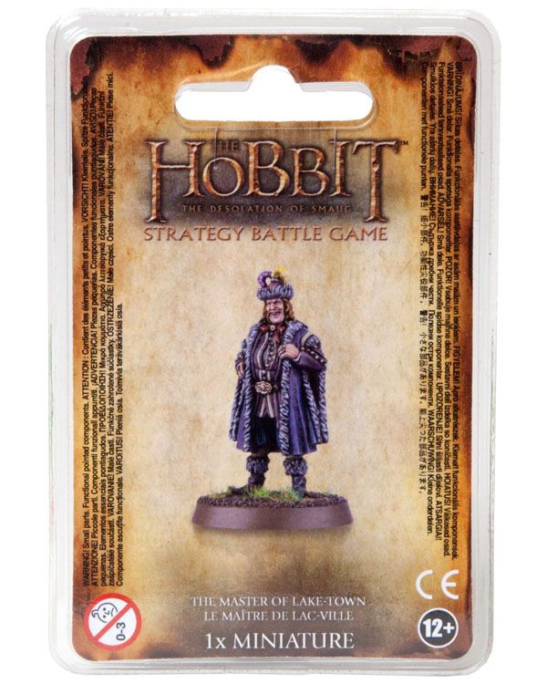 Games Workshop LotR Hobbit The Master of Lake Town (Limited, OOP, New Unopened)