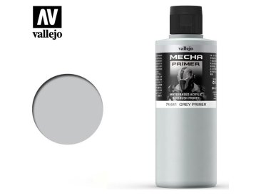 Грунтовка Vallejo Mecha Color: Grey 74.641 (200 мл)