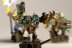 Warhammer 40K Space Ork Boyz Diorama with x5 miniatures (Painted)