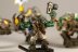 Warhammer 40K Space Ork Boyz Diorama with x5 miniatures (Painted)