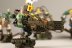 Warhammer 40K Space Ork Boyz Diorama with x5 miniatures (Painted)