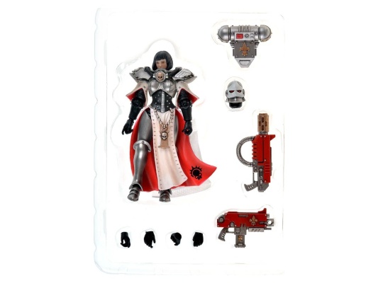 WH40K: Фигурка JOYTOY - Adepta Sororitas Battle Sisters Order of the Argent Shroud Sister Irmengard