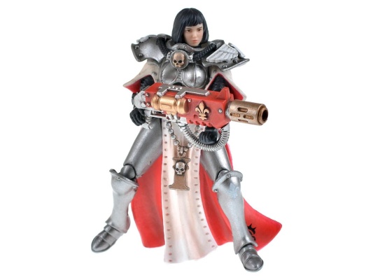 WH40K: Фигурка JOYTOY - Adepta Sororitas Battle Sisters Order of the Argent Shroud Sister Irmengard
