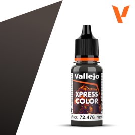 Краска Vallejo Xpress Color: Greasy Black 72.476
