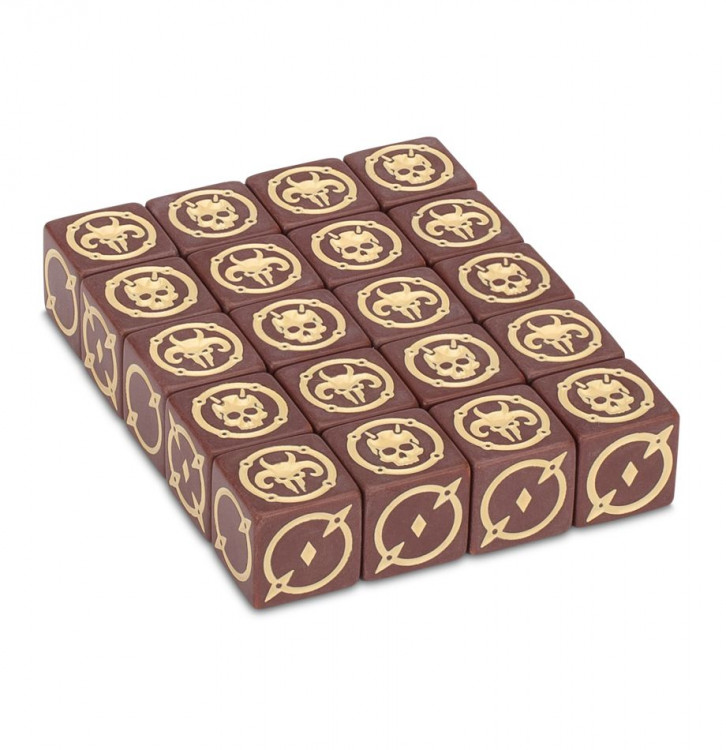 Age of Sigmar Beasts of Chaos Dice Set 99220216001 (Limited, OOP, New Unopened)