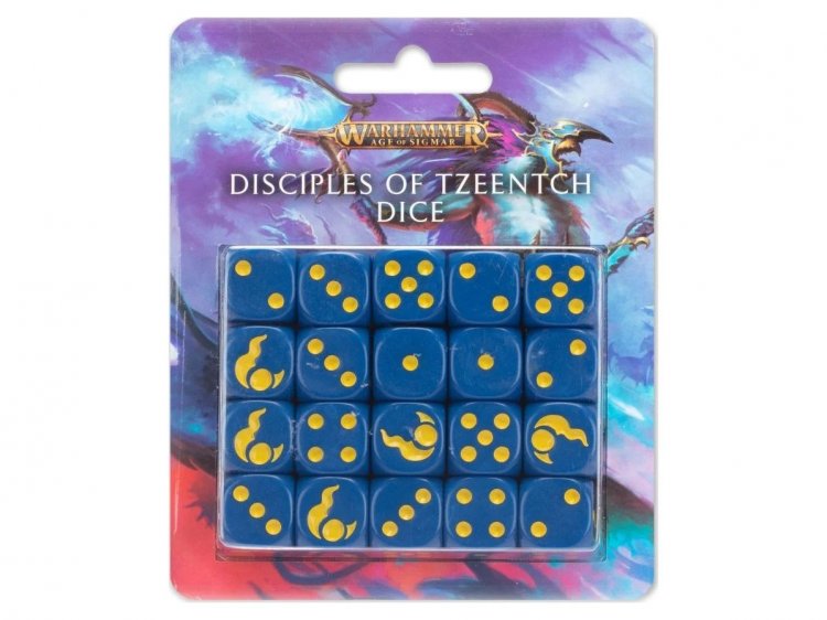 Disciples of Tzeentch Dice Set (предзаказ 2022, Age of Sigmar)