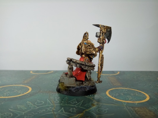 Warhammer 30k / 40k Legio / Adeptus Custodes Tribune Ixion Hale (Pro-Painted)