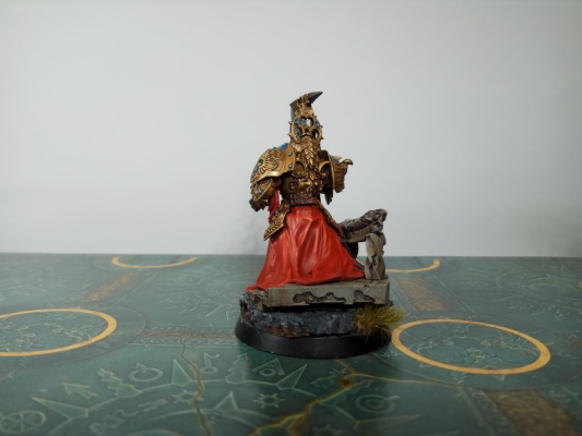 Warhammer 30k / 40k Legio / Adeptus Custodes Tribune Ixion Hale (Pro-Painted)