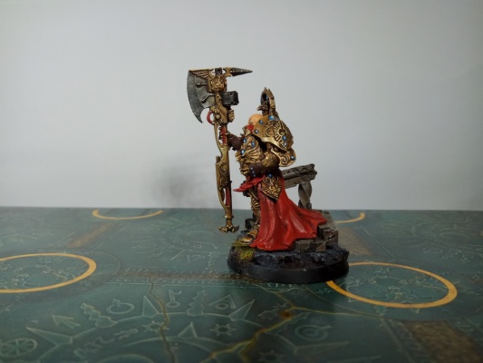 Warhammer 30k / 40k Legio / Adeptus Custodes Tribune Ixion Hale (Pro-Painted)