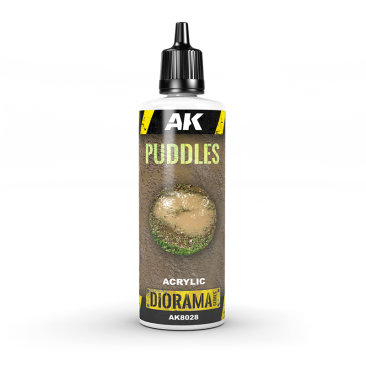 Краска AK Interactive Diorama: Puddles AK8028 (60 мл)