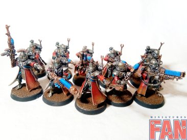 Warhammer 40k Adeptus Mechanicus Skitarii x10 (Pro-Painted)