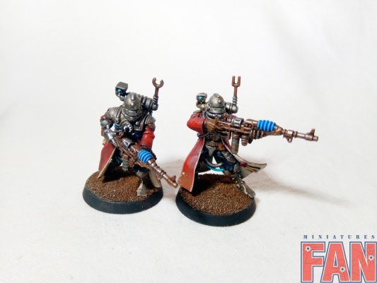 Warhammer 40k Adeptus Mechanicus Skitarii x10 (Pro-Painted)