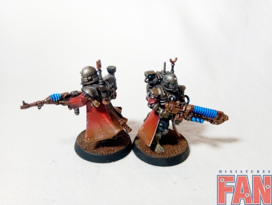 Warhammer 40k Adeptus Mechanicus Skitarii x10 (Pro-Painted)