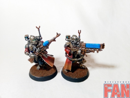 Warhammer 40k Adeptus Mechanicus Skitarii x10 (Pro-Painted)