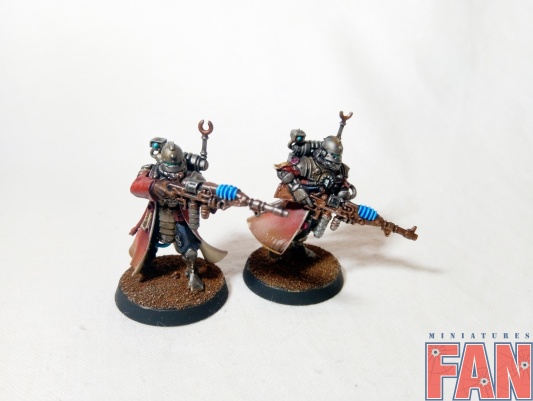 Warhammer 40k Adeptus Mechanicus Skitarii x10 (Pro-Painted)