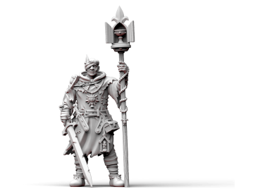 Пилигрим | Игровая миниатюра 32 мм