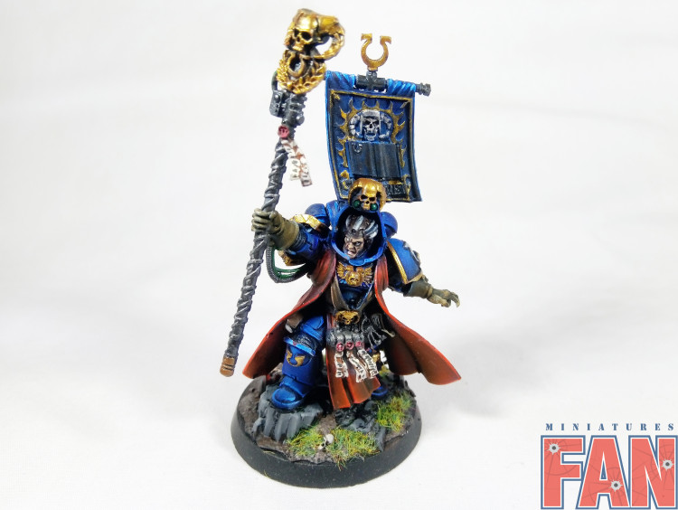 Warhammer 40k Space Marine Ultramarines Chief Librarian Tigurius (Pro-Painted)