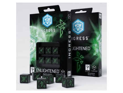 Набор кубиков Ingress Enlightened D6, 6 шт.