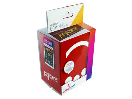 Коробочка Gamegenic KeyForge Gemini Deck Box: Red
