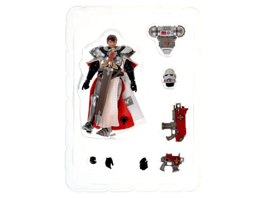 WH40K: Фигурка JOYTOY - Adepta Sororitas Battle Sisters Order of the Argent Shroud Sister Superior Evinka