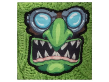 Merchoid: Warhammer Red Gobbo Slipper Socks (предзаказ 2023, Warhammer Accessories)