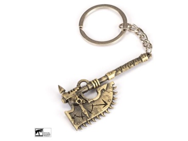 Chaos Chainaxe Keychain (предзаказ 2022, Warhammer 40k)