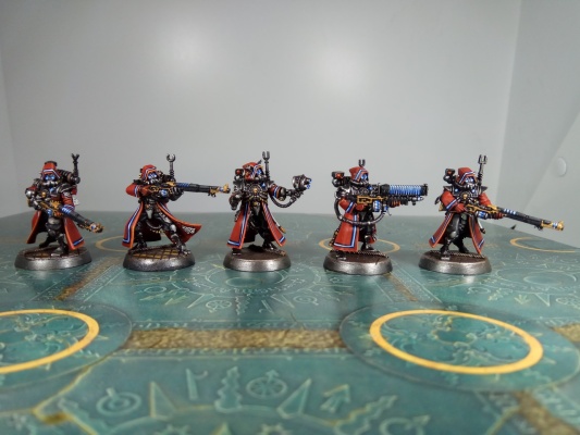 Warhammer 40k Adeptus Mechanicus Skitarii Vanguard Rangers (Pro-Painted)