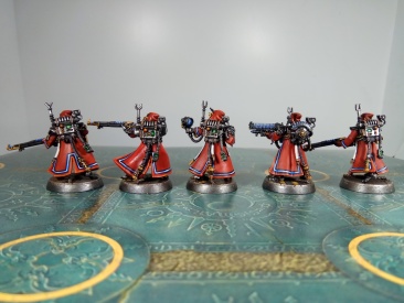 Warhammer 40k Adeptus Mechanicus Skitarii Vanguard Rangers (Pro-Painted)