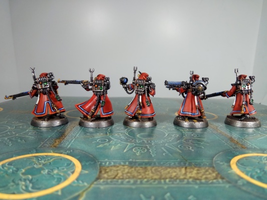 Warhammer 40k Adeptus Mechanicus Skitarii Vanguard Rangers (Pro-Painted)