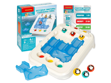 Безумные пингвины. Тоннельная гонка