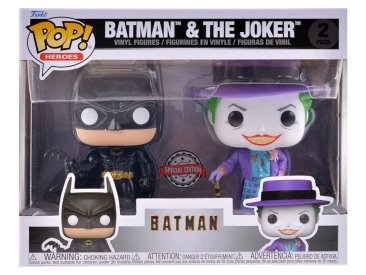 Фигурки Funko POP! Heroes DC Batman 1989 Joker And Batman
