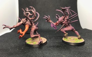 Warhammer Age Of Sigmar Chaos Spawn x2 (Pro-Painted)