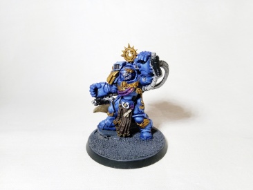 Warhammer 40k Ultramarines Marneus Calgar and Honour Guard (Pro-Painted)
