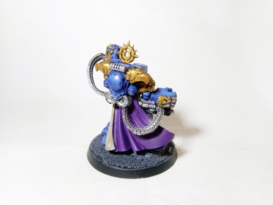 Warhammer 40k Ultramarines Marneus Calgar and Honour Guard (Pro-Painted)