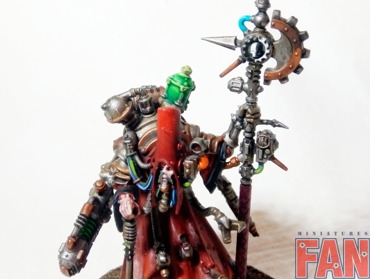 Warhammer 40k Adeptus Mechanicus Tech-priest Dominus (Pro-Painted)