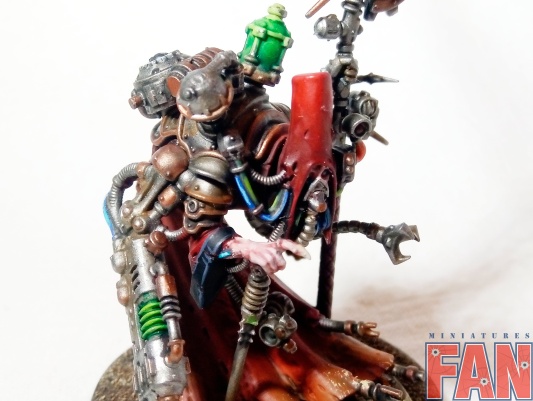 Warhammer 40k Adeptus Mechanicus Tech-priest Dominus (Pro-Painted)
