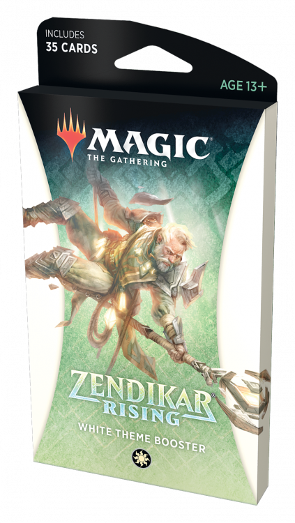 Zendikar Rising: Белый тематический бустер