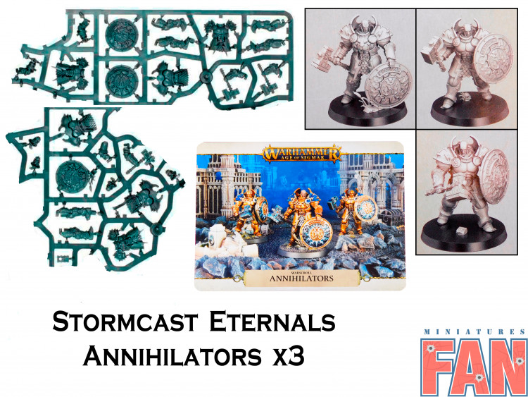 Dominion Stormcast Eternals Annihilators x3