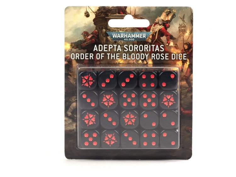 Adepta Sororitas: Order of the Blood Rose Dice