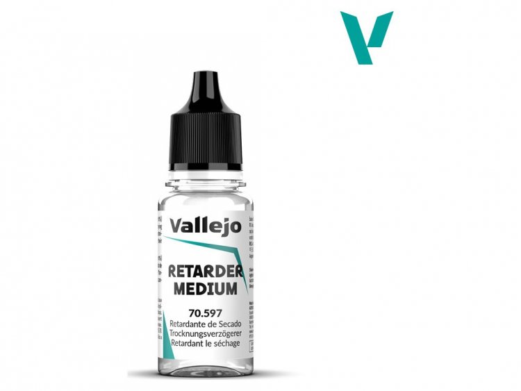 Замедлитель высыхания краски Vallejo Retarder Medium 70.597