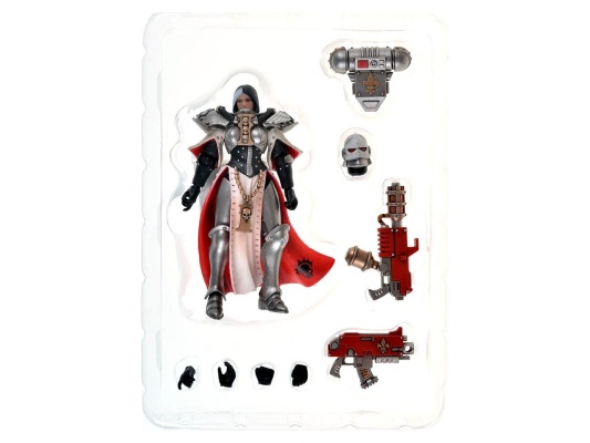 WH40K: Фигурка JOYTOY - Adepta Sororitas Order of the Argent Shroud Battle Sisters Sister Vitas