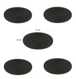 75x42mm Oval Base (поштучно)