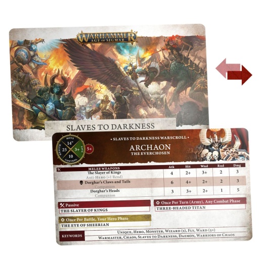 Warscroll Cards: Slaves to Darkness (предзаказ 2024)