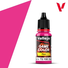Краска Vallejo Game Color Fluo: Fluorescent Magenta 72.158