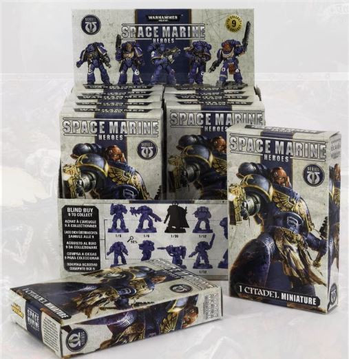 Space Marine Heroes - Series One (Display)