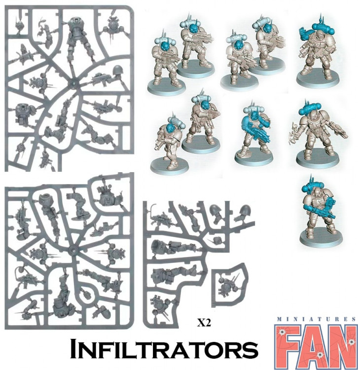 Shadowspear Infiltrators x10